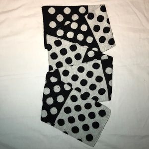 Polka Dot Scarf NWOT